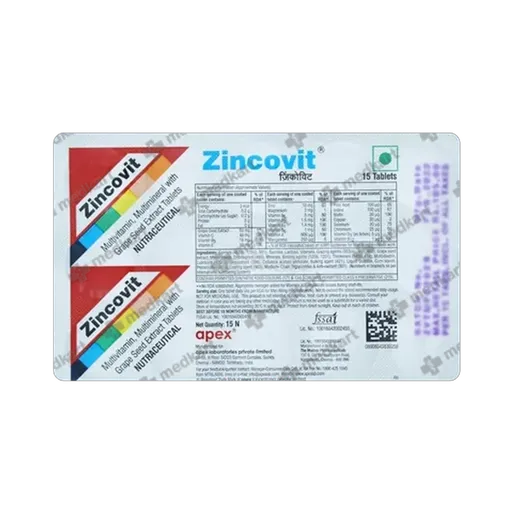 zincovit tablet 15's